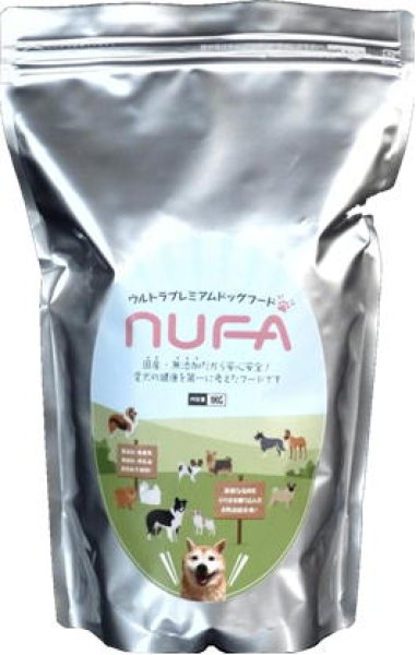 画像1: NUFA (ヌーファ)　 ウルトラプレミアム ドッグフード　ドライ 1Kg (1)